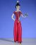 Picture of De Carlini Lady in Pink Pants and Long Necklace Ornament