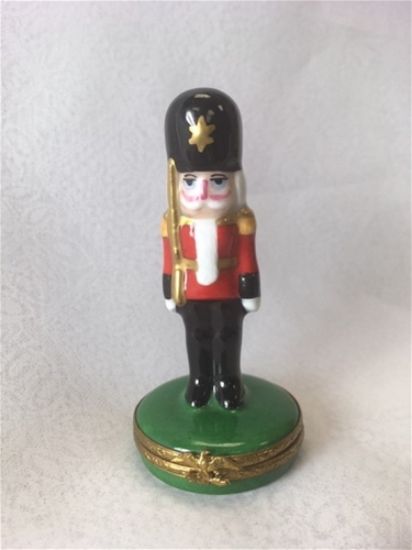 Picture of Limoges British Soldier Nutcracker Box 