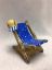 Picture of Limoges Blue Beach Chair with Yellow Baseball Cap