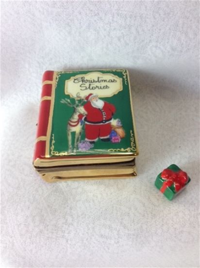 Picture of Limoges Christmas Stories Book Box with Gift