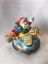 Picture of Limoges Santa on Airplane with Bag of Toys Box