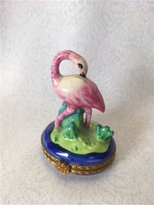 Picture of Limoges Baby Flamingo Box