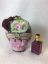 Picture of Limoges Pink Heart with Tassel Box and Perfume Bottle
