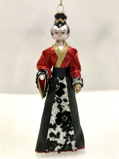 Picture of De Carlini Japanese Man Christmas Ornament