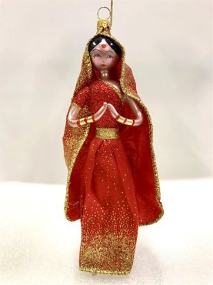 Picture of De Carlini Elegant Indian Lady Ornament
