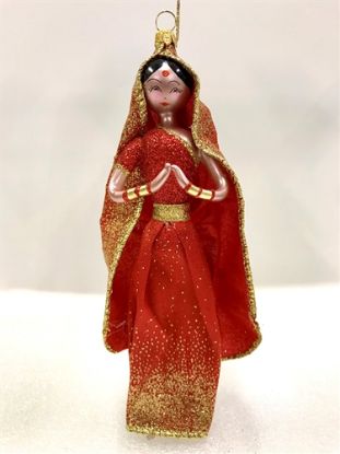 Picture of De Carlini Elegant Indian Lady Ornament