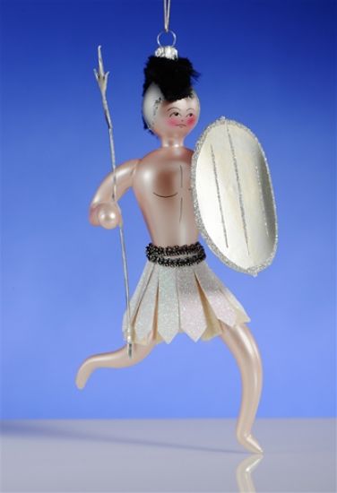 Picture of De Carlini Gladiator Christmas Ornament 