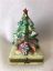 Picture of Limoges Nativity in Christmas Tree on Green Base Box