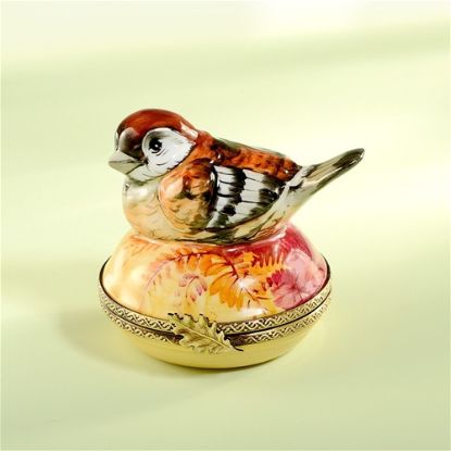 Picture of Limoges Autumn Bird Box