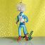 Picture of De Carlini Skier in Blue Christmas Ornament
