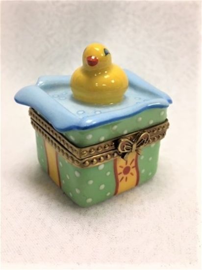 Picture of Limoges Duck on Gift Box 