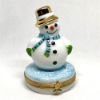Picture of Limoges Happy Snowman Gold Hat Box