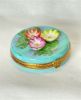 Picture of Limoges Waterlilies  Round Box