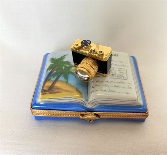 Picture of Limoges Hawaii Book Box with Camera