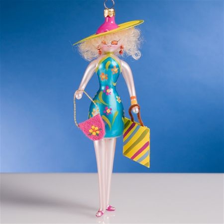 Picture for category De Carlini Beach Girls Christmas Ornaments