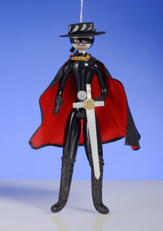 Picture for category De Carlini Zorro and Sargent Christmas Ornament