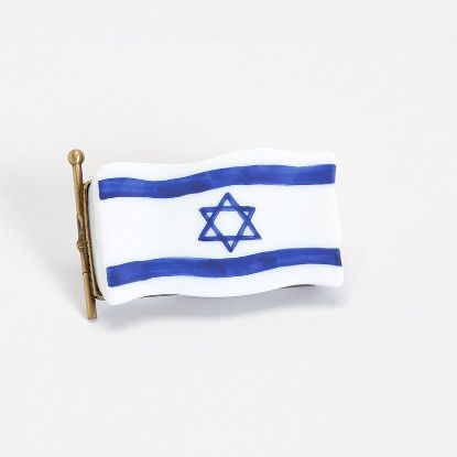 Picture of Limoges Israel Flag box