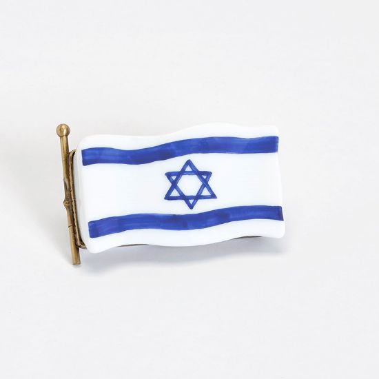 Picture of Limoges Israel Flag box