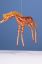 Picture of De Carlini Giraffe Looking at the GrassItalian Mouthblown Glass Christmas Ornament