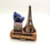 Picture of Limoges "Shop in Paris" Eiffel Tower on Suitcase Box