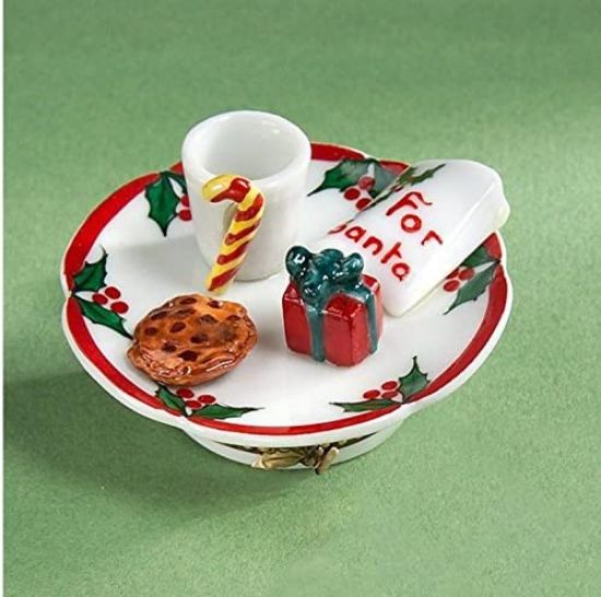 Picture of Limoges Santa Cookies Plate Box