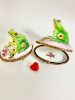 Picture of Limoges  Frog with Hearts Box and a Heart