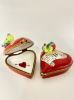 Picture of Limoges Lovebirds on Heart Box