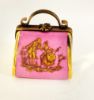 Picture of Limoges Pink Purse with Gold Couple Box