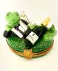 Picture of Limoges Tuxedo Frog with Champagne Bottle Box