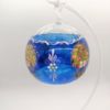 Picture of 4 Seasons Bird Austrian Blue Round Glass Ornament