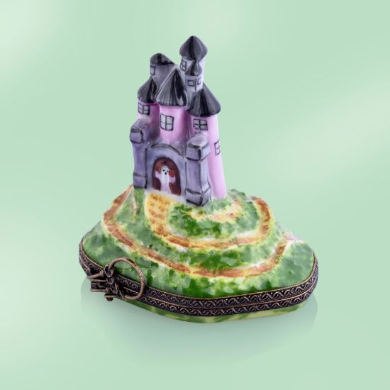Picture of Limoges Haunted Castle Box with Ghost inside, Each.
