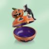 Picture of Limoges Halloween Black Cat with 2 Pumpkins Box