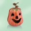 Picture of Limoges Joyeux Halloween Jack O Lantern Box with Candle Inside  