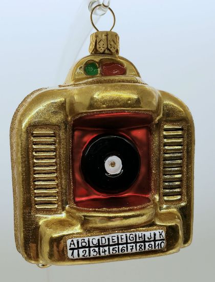 Picture of Juke Box Polish Glass Ornament