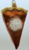 Picture of Slice of Pumpkin Pie with Whipped Cream Polish Glass Ornament