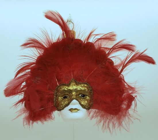 Picture of Venitian Carnival  or Mardi Gras  Mask Ornament