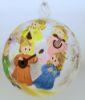 Picture of Large Glass Globe Angel Choir Italian Glass Ornament