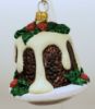 Picture of Chocolate Cake with Holly Polish Glass Ornament