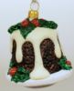 Picture of Chocolate Cake with Holly Polish Glass Ornament