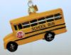 Picture of School Bus ornament Polish Glass Ornament