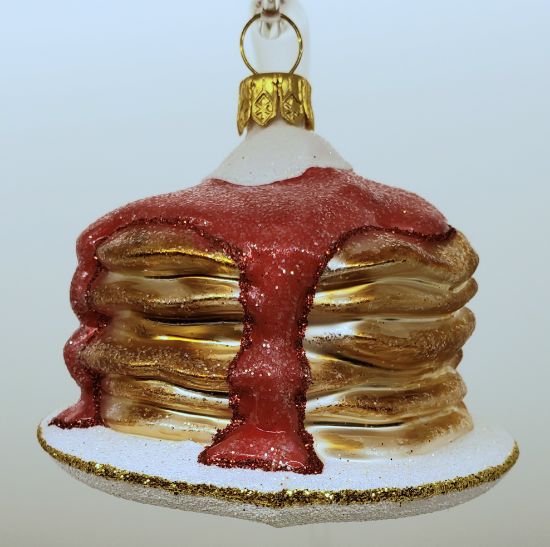 Picture of Pancakes Polish Glass Ornament