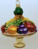 Picture of Fruit Platter Polish Glass Ornament  