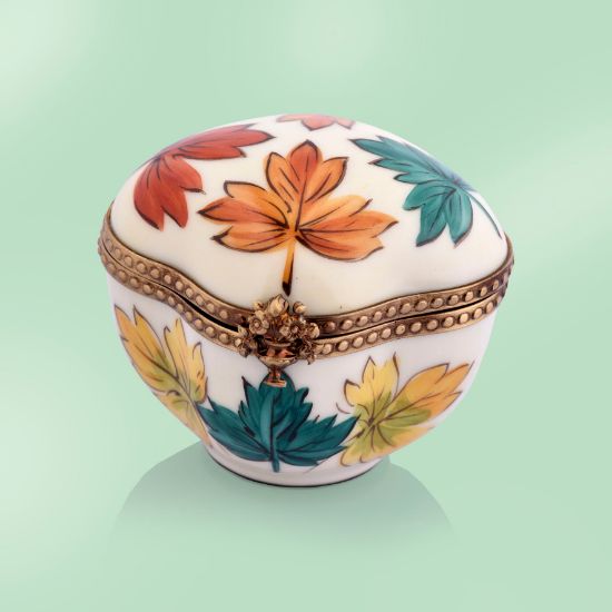 Picture of Limoges Early Leaves of Fall Box