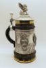 Picture of Lion Pewter and Earthenware Stein