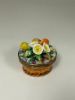 Picture of Limoges Basket with Flowers and Strawberries Box