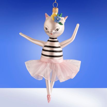 Picture of De Carlini Cat Ballerina Ornament