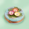 Picture of Limoges Waterlilies  Round Box