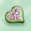 Picture of Limoges Green Heart with Roses Box