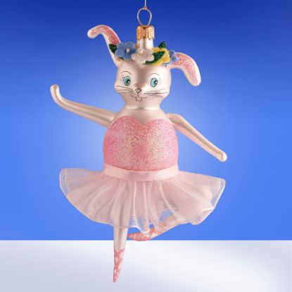 Picture of De Carlini  Rabbit  Ballerina Ornament