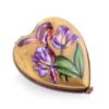 Picture of Limoges Orchids Heart on Gold